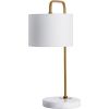 Лампа Настольная Arte Lamp Rupert A5024LT-1PB Полированная Медь, Белый / Арт Ламп