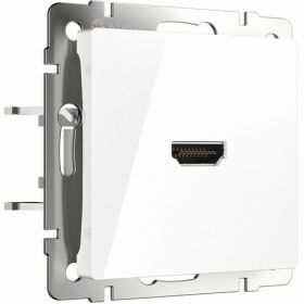 Розетка Мультимедийная Werkel W1186001 Белая, Hdmi / Веркель