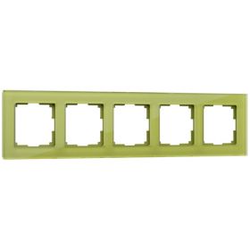 Рамка на 5 Постов Werkel WL01-Frame-05 Фисташковый / Веркель