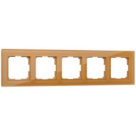Рамка на 5 Постов Werkel WL01-Frame-05 Бронзовый / Веркель