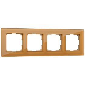Рамка на 4 Поста Werkel WL01-Frame-04 Бронзовый / Веркель