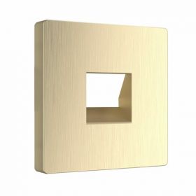 Накладка для Телефонной Розетки RJ11 Werkel W1192010 Шампань Рифленый / Веркель