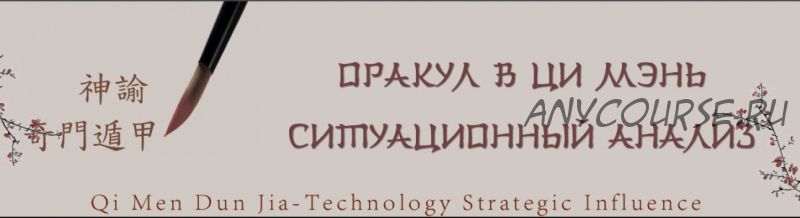 Оракул в ци мень: ситуационный анализ. Пакет «Стандарт» (Юрий Сбитнев)