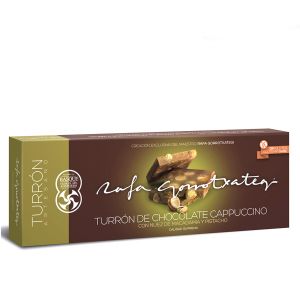 Туррон-нуга из молочного шоколада со вкусом капучино Rafa Gorrotxategi Turron de Chocolate Leche al Cappuccino 250 г - Испания