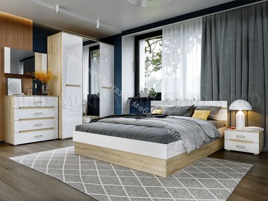 Шкаф 3-х створчатый Ким