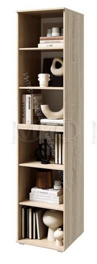 Пенал Ким Белый глянец, Дуб Сонома