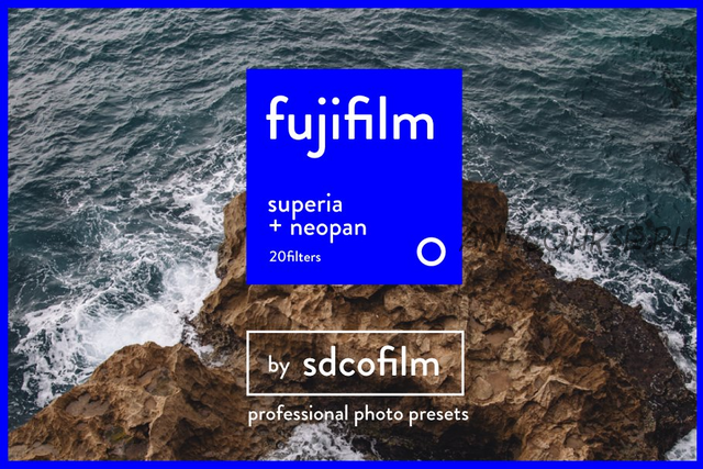 [CreativeMarket] Пленочные пресеты SDCO Fujifilm Superia+Neopan, 20шт