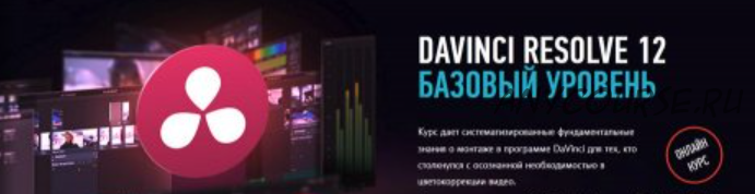 [Profileschool] Davinci Resolive 12. Базовый Уровень, 2016 (Дмитрий Ларионов)