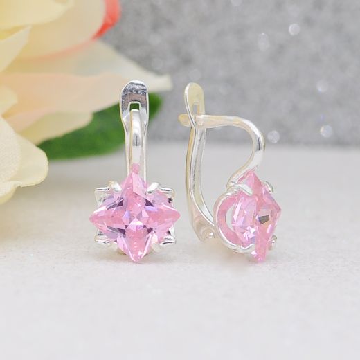 Серьги бижутерия серебрение Арт. С1760