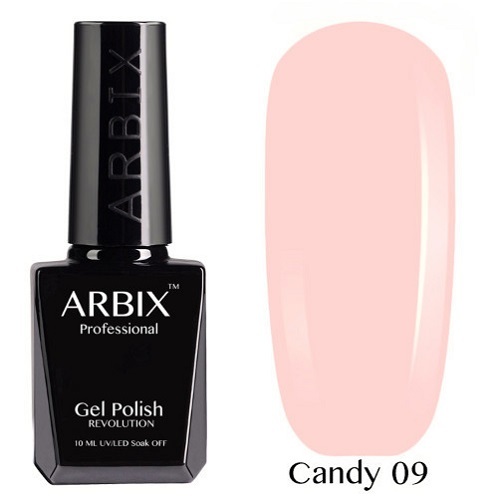 ARBIX гель лак Candy, 09  Балет