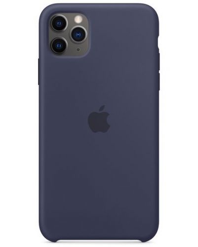 Чехол силиконовый для iPhone 11 Pro (Полуночный синий)