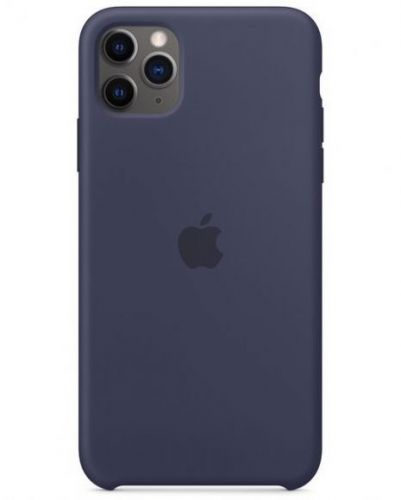 Чехол силиконовый для iPhone 11 Pro (Полуночный синий)