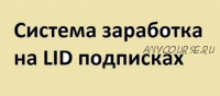 Система заработка на LID подписках. E- Mail арбитраж (Александр Слободенюк)