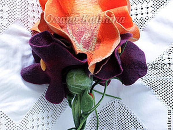 Арт-сумка «Ирис» (Оксана Калинина)