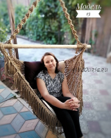 Безкаркасное кресло. Модель 13 (g.iv.macrame)