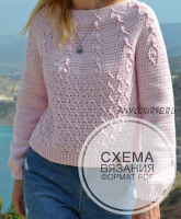 Джемпер Розовая лопапейса (Aisha Creative)