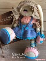 Комплект «Бетти». Вязаная одежда для зайца (Ирина Тарасова)