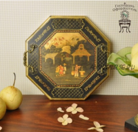 Комплект из 2-х мастер-классов: Поднос шинуазри + Часы «Лесные истории» (Любовь Митрофанова)