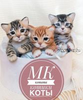 Котята, котики, коты. 3 ступень: 1 ступень + 2 ступень + Реалистичный мурчащий кот (Елена Федоряк)