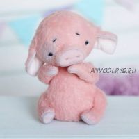 Поросенок и щенок бульдожки (Инна Папис)