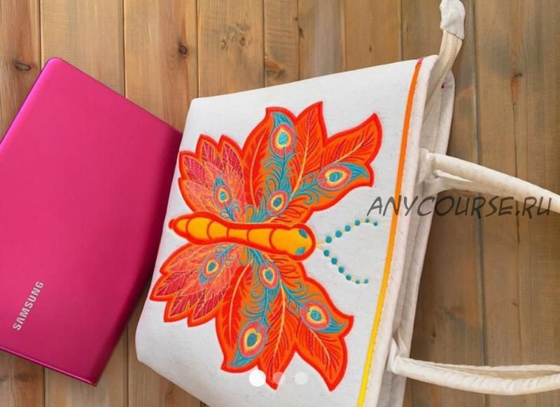 Создание льняной сумочки Солнечное настроение (Валентина Букеева)