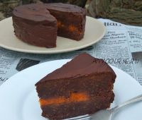 Сыроедческий торт Захер (Маргарита Бузова)