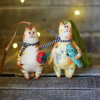 Видео мастер-класс «Котик» (Татьяна Белозёрова)