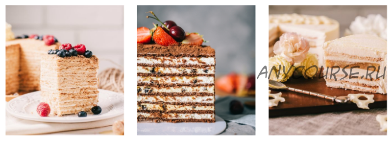 [Alina2cake school] 5 рецептов любимых медовиков (Алина Ахмадиева)