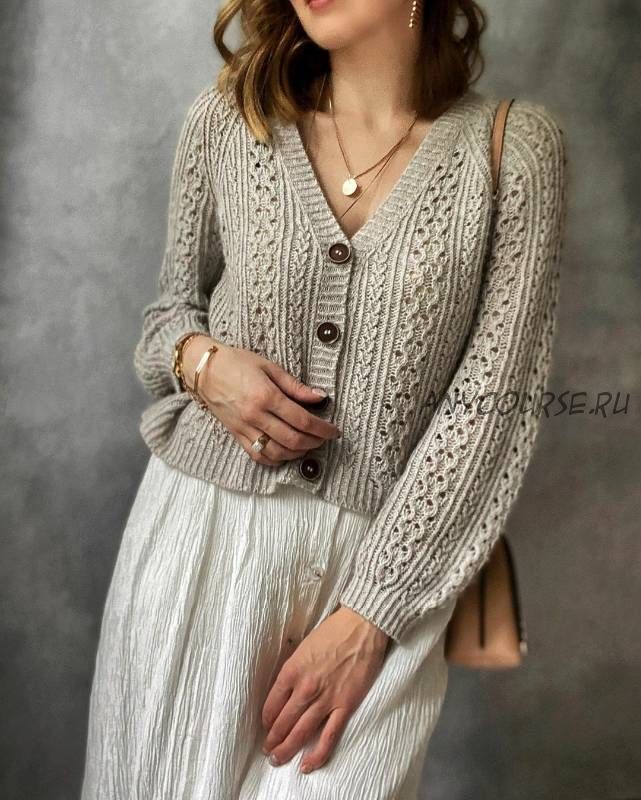 [tanito_knit] Кардиган «Champagne cardi» (Таня Кунина)