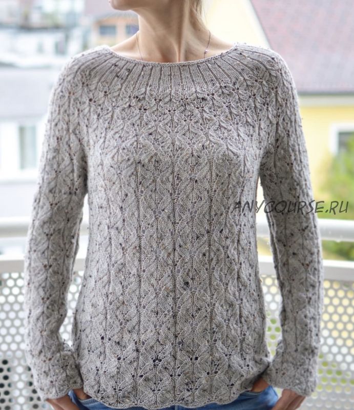 [valentinasknits] Свитер Tweedy Lace (Валентина Богданова)