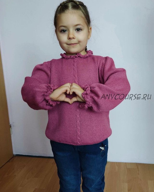 [virina.knits] Блуза Франческа (Ирина Веревкина)