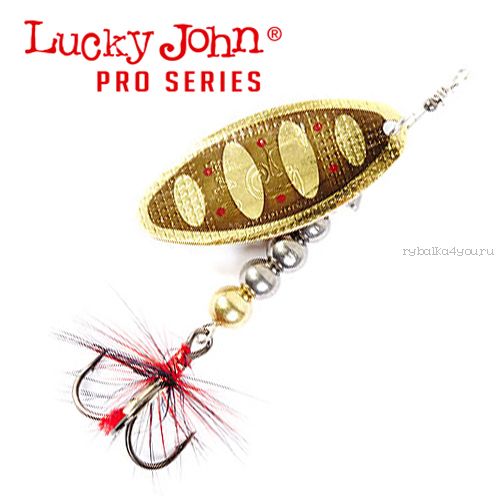 Блесна вращающаяся Lucky John Shelt Blade Tungsten Body 3 15 гр / цвет: 001