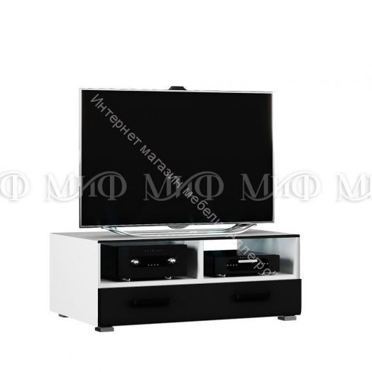 Тумба Тв со стеклом исп 2 Квадро