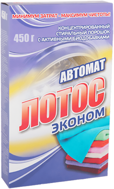 Порошок стиральный Лотос автомат 450 гр. (Мою 053)