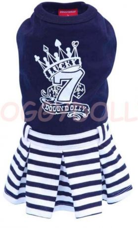 Летнее платье "Счастливая 7"(XS,M, XL)