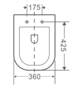 Rimless asma unitaz 2618e cizgi-2