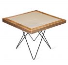 Столик журнальный Sheffilton SHT-TU37/ДУБ/КЕРАМИКА 60/60