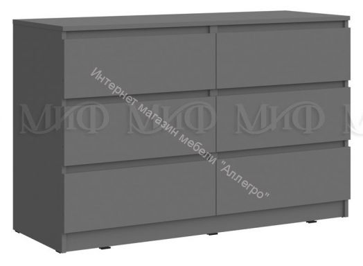 Комод 1202 "Челси" Графит