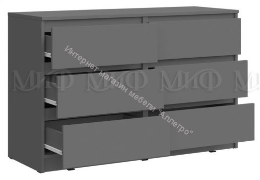 Комод 1202 "Челси" Графит