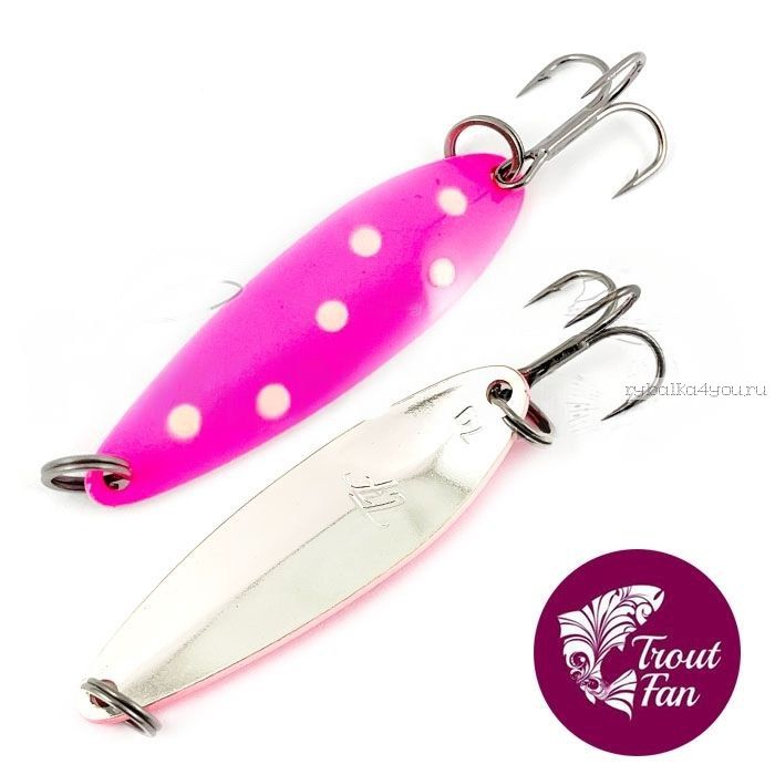 Блесна колебалка Trout Fan Ice Trout 52 мм / 7гр цвет: 201
