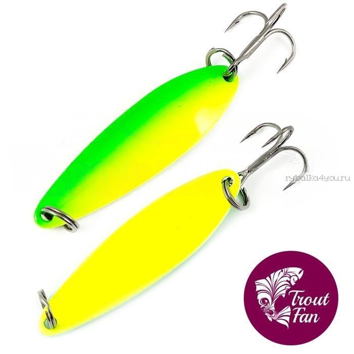 Блесна колебалка Trout Fan Ice Trout 52 мм / 7гр цвет: 208