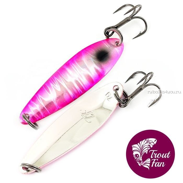 Блесна колебалка Trout Fan Ice Trout 52 мм / 7гр цвет: 105