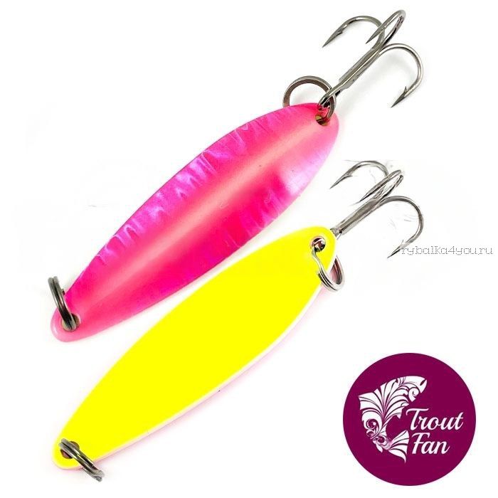 Блесна колебалка Trout Fan Ice Trout 52 мм / 7гр цвет: 107