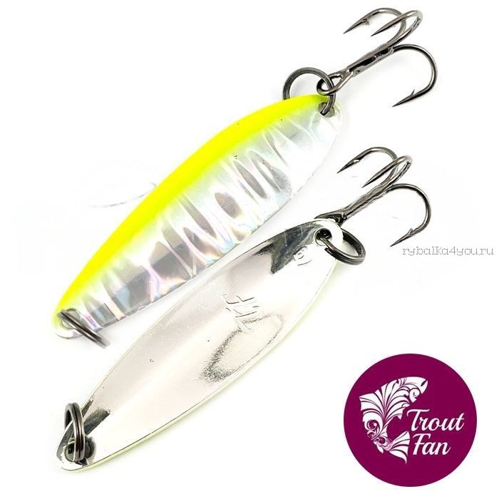Блесна колебалка Trout Fan Ice Trout 52 мм / 7гр цвет: 104