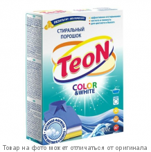 Teon.Стиральный порошок Color & White 400гр карт/п/30