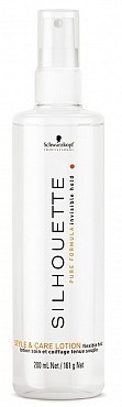 Спрей Schwarzkopf Silhouette STYLE & CARE LOTION для волос ПОДВИЖНОЙ фиксации 200 ml (арт.9527) новинка!!!