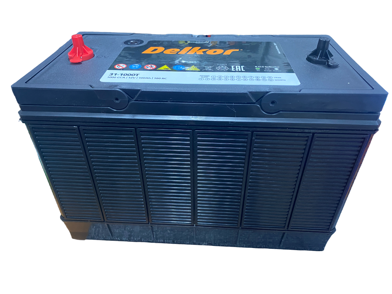 АКБ DELKOR  31-1000 100Ач 1000А(CCA) АКБ DELKOR  31-1000 100Ач 1000А(CCA)