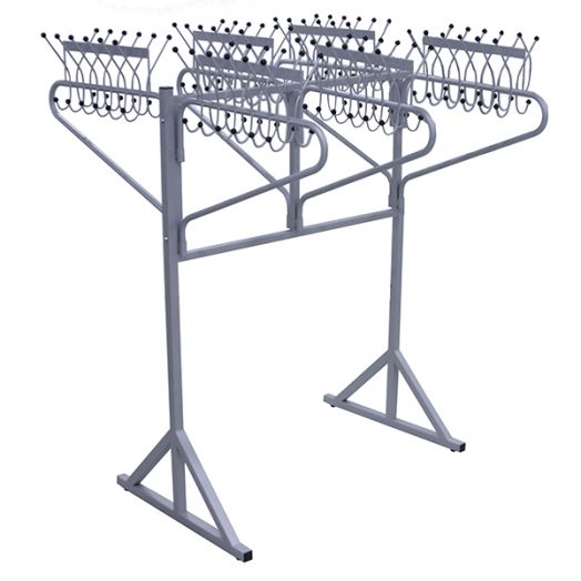 А3СТН Вешалка гардеробная с поворотными кронштейнами (72 крючков)