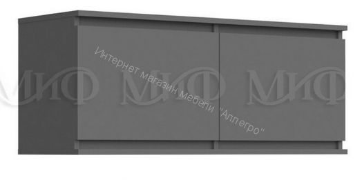 Полка навесная (Антресоль малая) Челси Графит