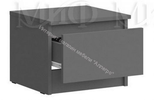 Тумбы прикроватные Челси 2 шт Графит